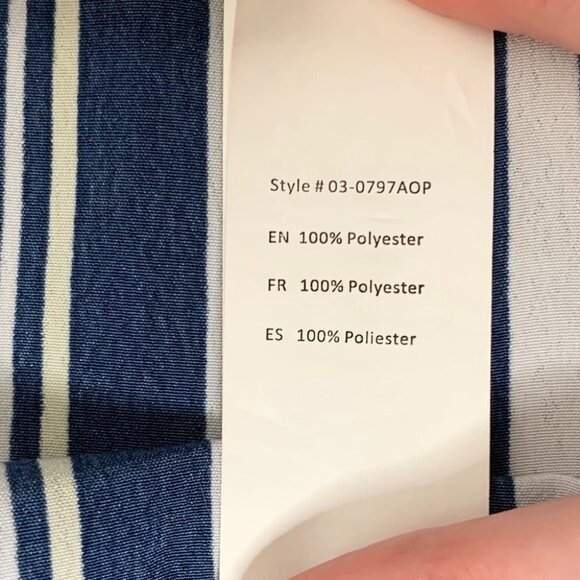 Women's Y2k 2000s Urban Heritage Tank Top Striped Cropped Ruffle T-strap Back - Picture 10 of 14